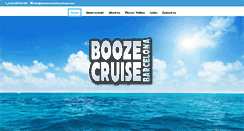 Desktop Screenshot of boozecruisebarcelona.com